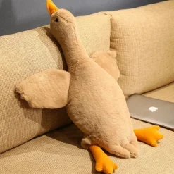 Peluche géante canard aux petites ailes