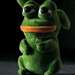 Peluche grenouille Pikachu douce verte enfant amusant