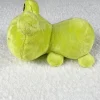 Peluche grenouille verte douce enfant câline et ludique