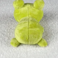 Peluche grenouille verte douce enfant câline et ludique