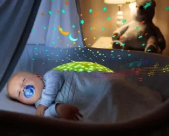 Peluche hibou bruit blanc apaisant doux sommeil enfant