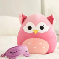 Peluche hibou Squishmallow cosy enfant chambre hiver