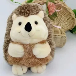 Peluche hérisson doux automne décor chambre enfant