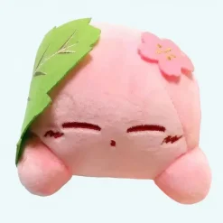 Peluche Kirby feuille verte douce et mignonne personnage