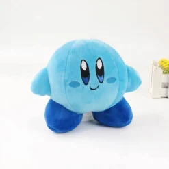 Peluche Kirby sourire joyeux rose bleu doux enfant