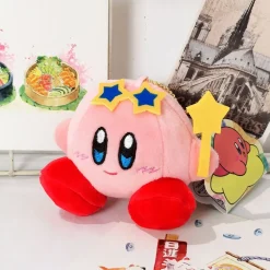 Peluche Kirby étoilée douce univers magique enfant