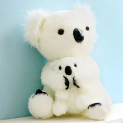 Peluche koala avec son bébé