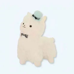 Peluche Lama bleu câlin doux enfant décoration chambre