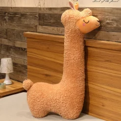 Peluche lama doux câlin géant chambre enfant
