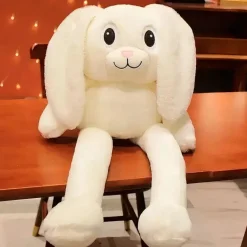 Peluche lapin blanc bébé
