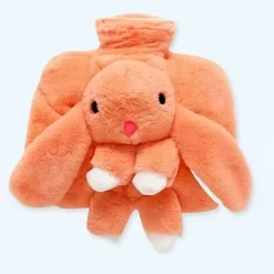 Peluche lapin bouillote douce réconfort hiver chaleureux