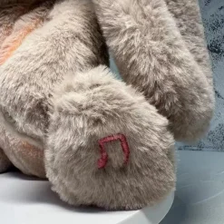 Peluche lapin doux berceuse relaxante pour enfant