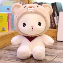 Peluche lapin qui se déguise