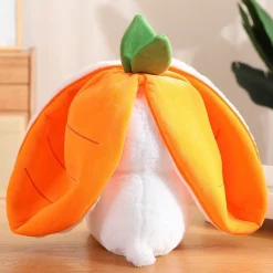 Peluche lapin qui se transforme