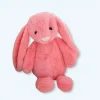 Peluche lapin rose Kawaii doux câlin enfant décor