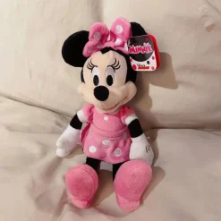 Peluche Minnie Mouse rose originale