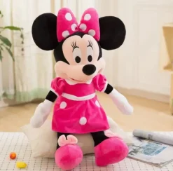 Peluche Minnie Mouse rose classique