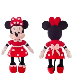 Peluche Minnie Mouse rouge classique