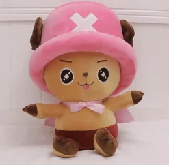 Peluche One Piece Tony Chopper rose doux câlin enfant