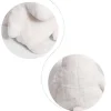 Peluche oreiller hippopotame blanc doux confort maison