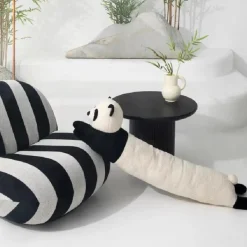 Peluche panda long à câlins