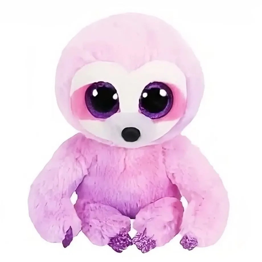 Peluche paresseux rose câlin doux pour enfant