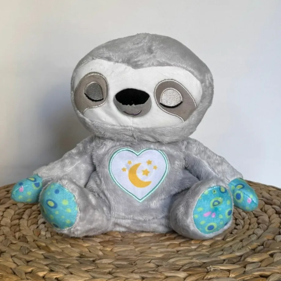 Peluche paresseux veilleuse douce respiration apaisante