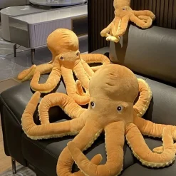 Peluche pieuvre à la grosse tête