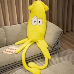 Peluche pieuvre géante aux gros yeux