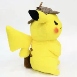 Peluche Pikachu détective jaune câlin enfant doux