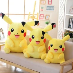 Peluche Pikachu géant lumineux pour câlins joyeux