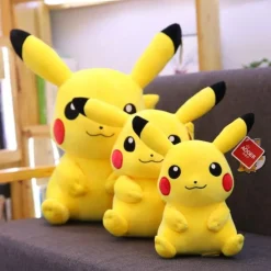 Peluche Pikachu géant lumineux pour câlins joyeux