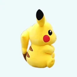 Peluche Pikachu joyeux câlin jaune doux enfant