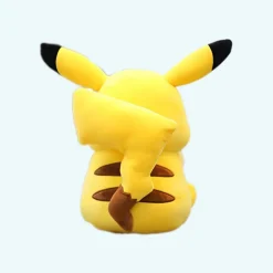 Peluche Pikachu joyeux câlin jaune doux enfant