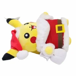 Peluche Pikachu Noël festive douce hiver câlin enfant