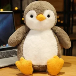 Peluche pingouin doux fourrure