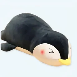 Peluche pingouin manchot noir doux polaire hiver cocooning