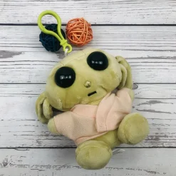 Peluche porte-clés Yoda mignon vert doux Star Wars