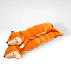 Peluche renard géant à câlins