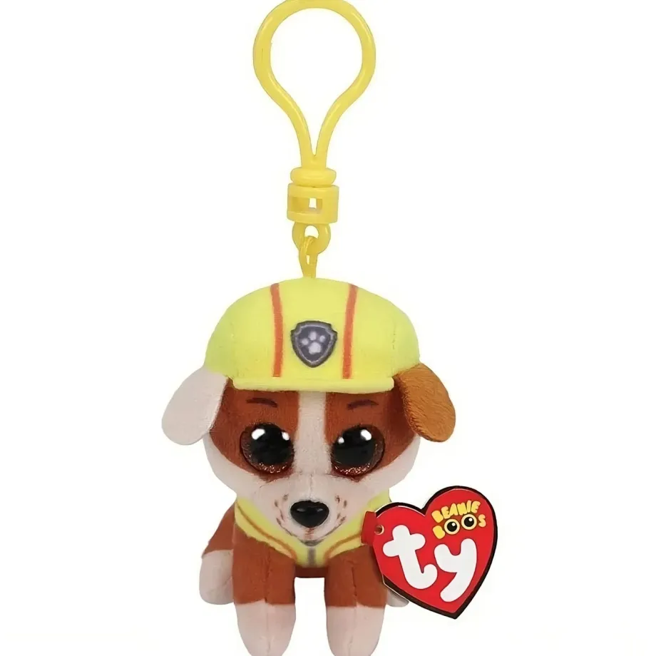 Peluche Ruben Ty Pat Patrouille porte-clé doux enfant