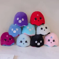 Peluche réversible fantômes d’halloween