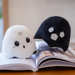 Peluche réversible fantômes d’halloween