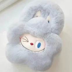 Peluche sac à main style Labubu doux fourrure hiver mignon
