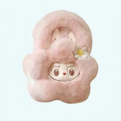 Peluche sac à main style Labubu doux fourrure hiver mignon