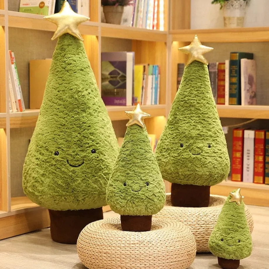 Peluche sapin de noël avec son étoile
