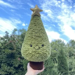 Peluche sapin de noël avec son étoile