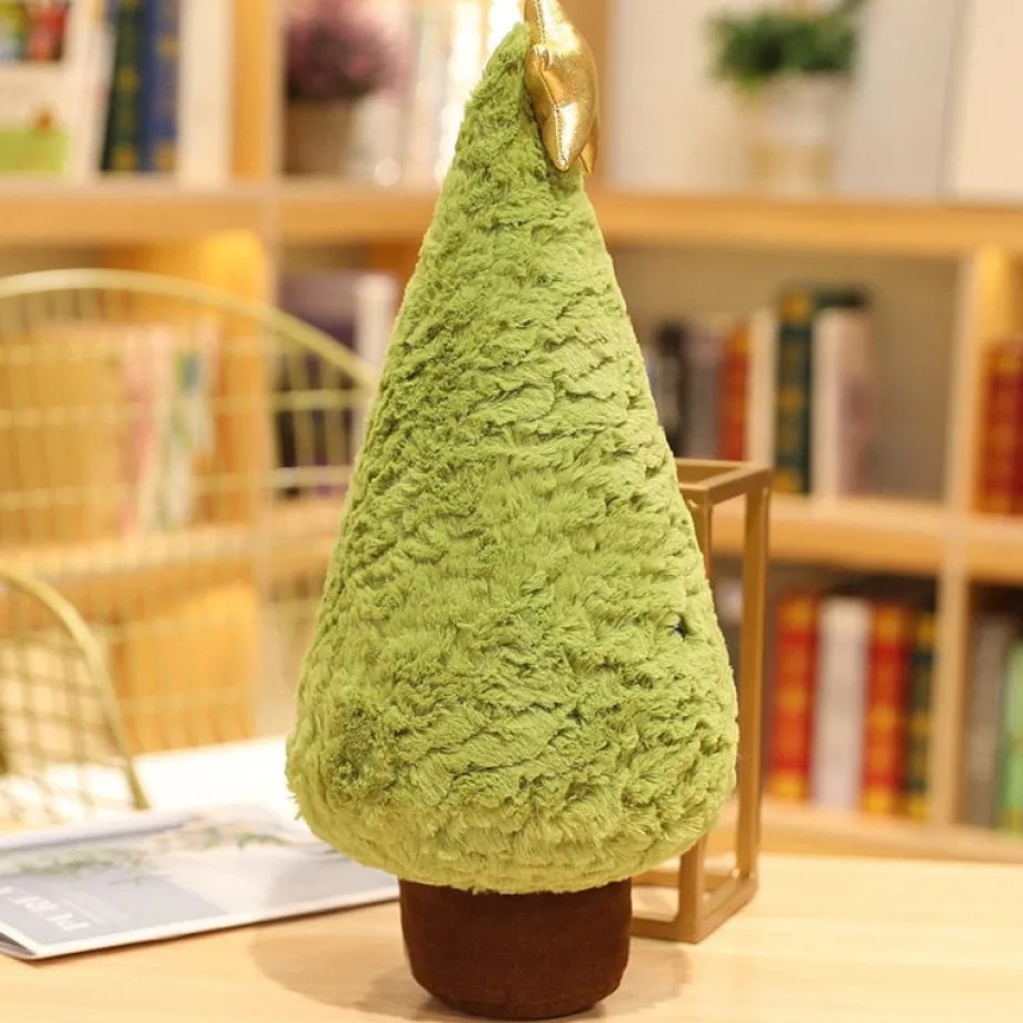 Peluche sapin de noël avec son étoile