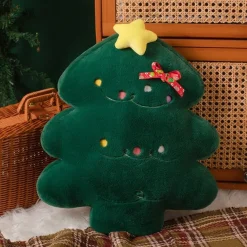 Peluche sapin de Noël coloré