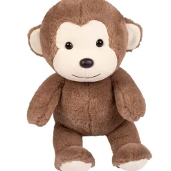 Peluche singe marron mignonne