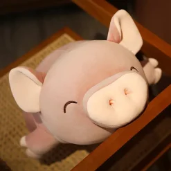 Peluche squishmallow cochon à la grosse truffe